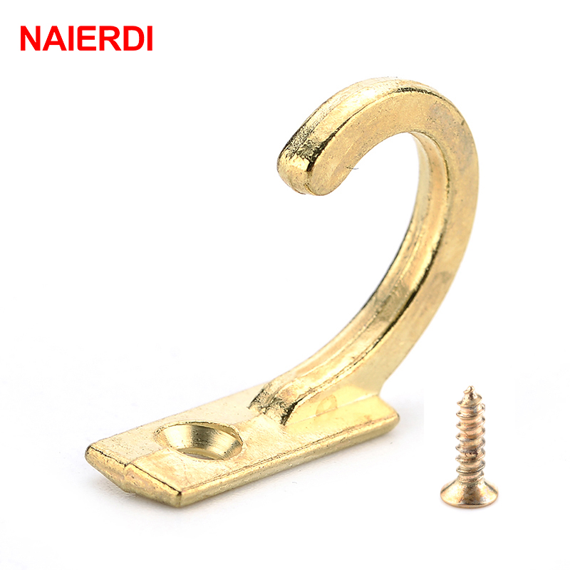 Furniture Home Hardware - NAIERDI 10 قطعة السنانير العتيقة الصغيرة