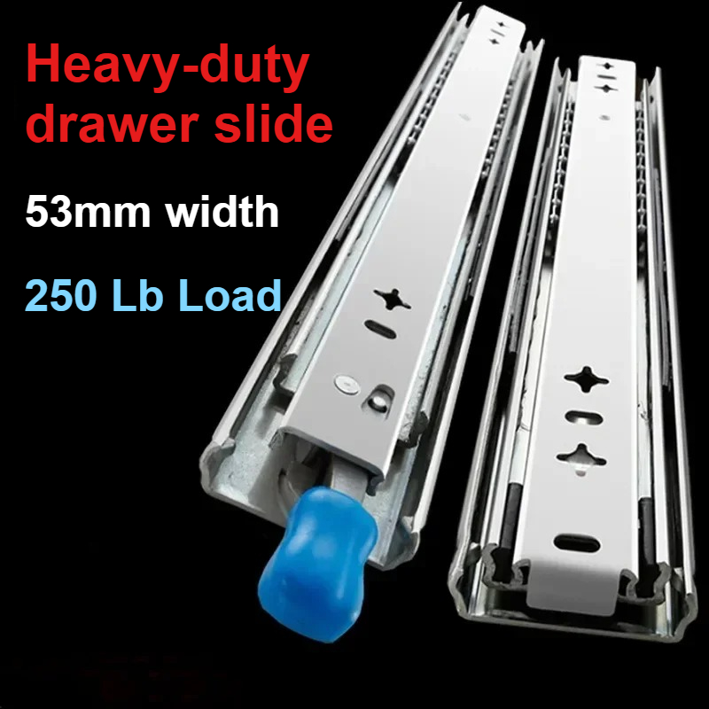 Drawer Slide Pair - 1 زوج 53 مللي متر شريحة