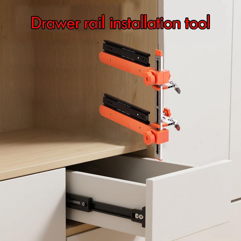 Drawer Slide Pair - أدوات تركيب مجرى انزلاق أدراج الخزائن