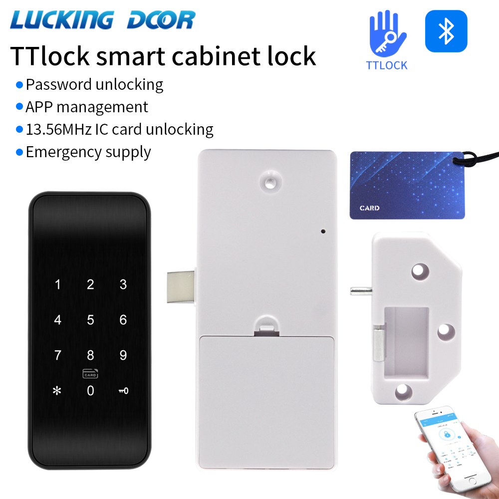Furniture Home Hardware - TTLOCK 13.56Mhz بصمة قفل للدرج الأثاث