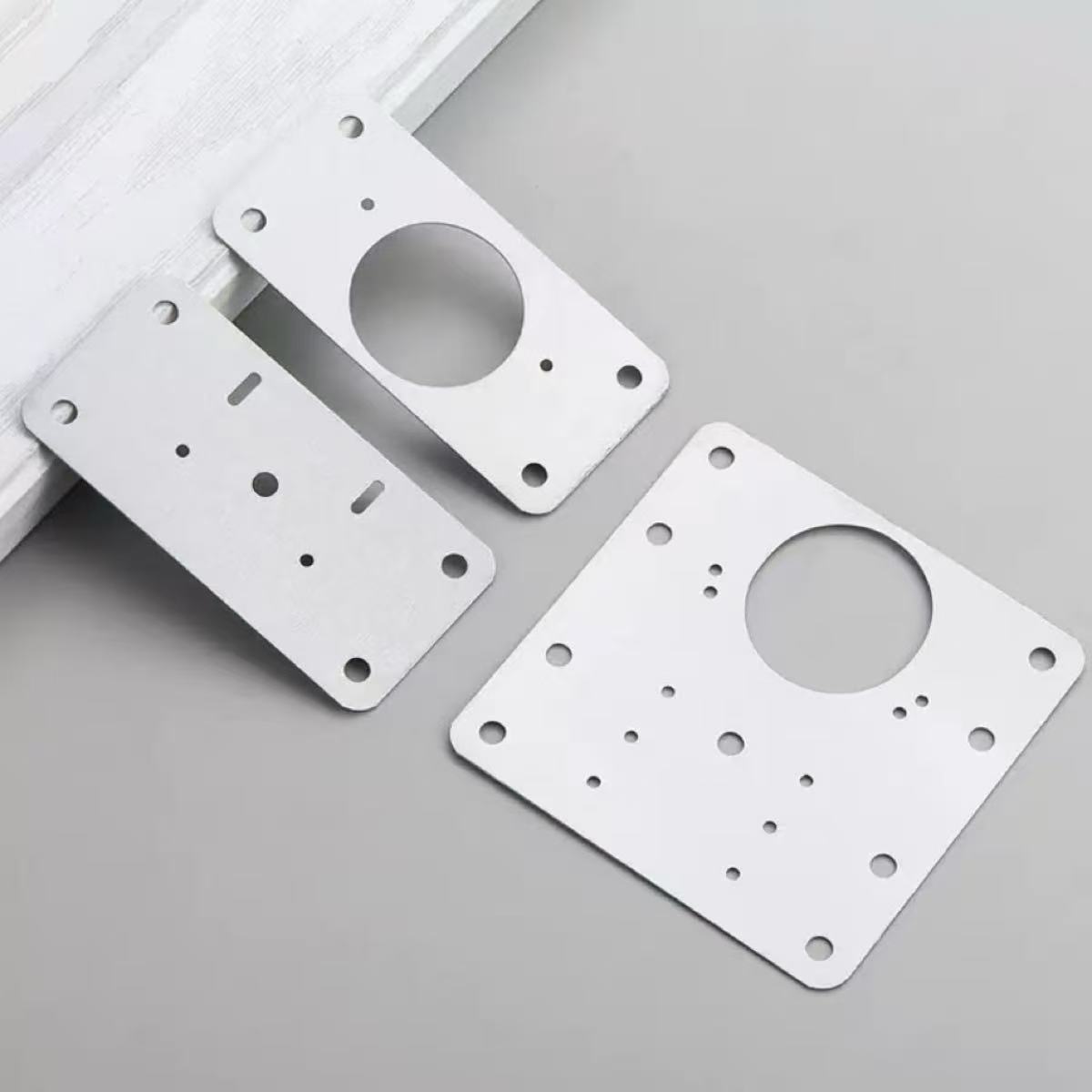 Furniture Hardware Fixing Screws - لوحة إصلاح المفصلات، لوحة تثبيت مفصلات