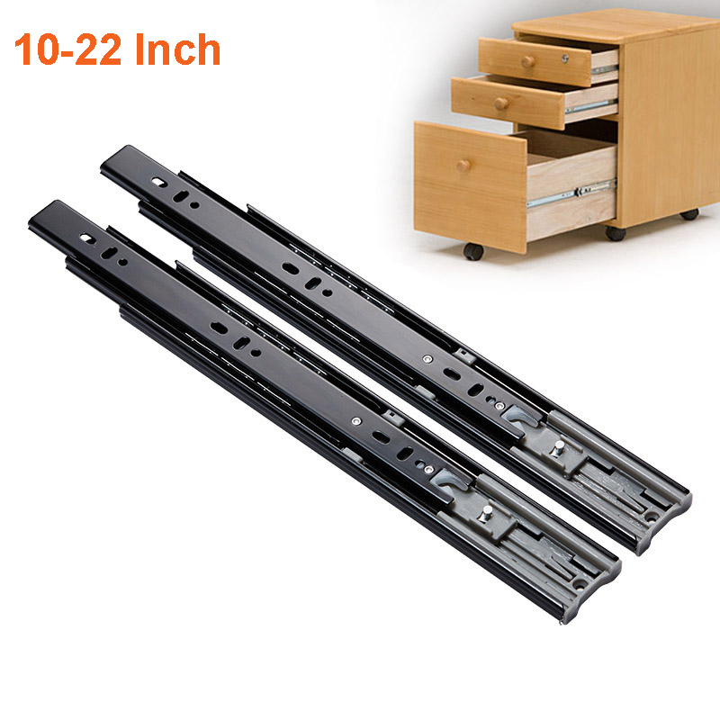 Drawer Slide Pair - 2 قطعة شرائح درج عازلة معدنية