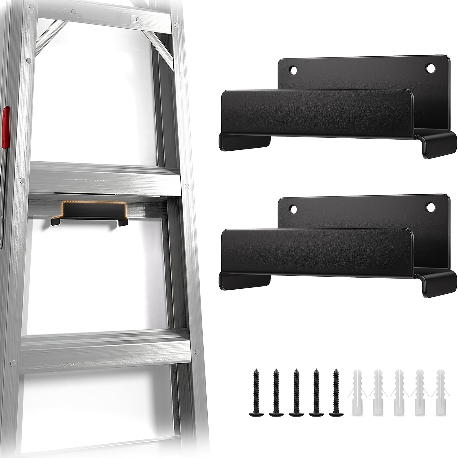 Furniture Hook Hardware - خطاف سلم للجدار، رف تخزين متين