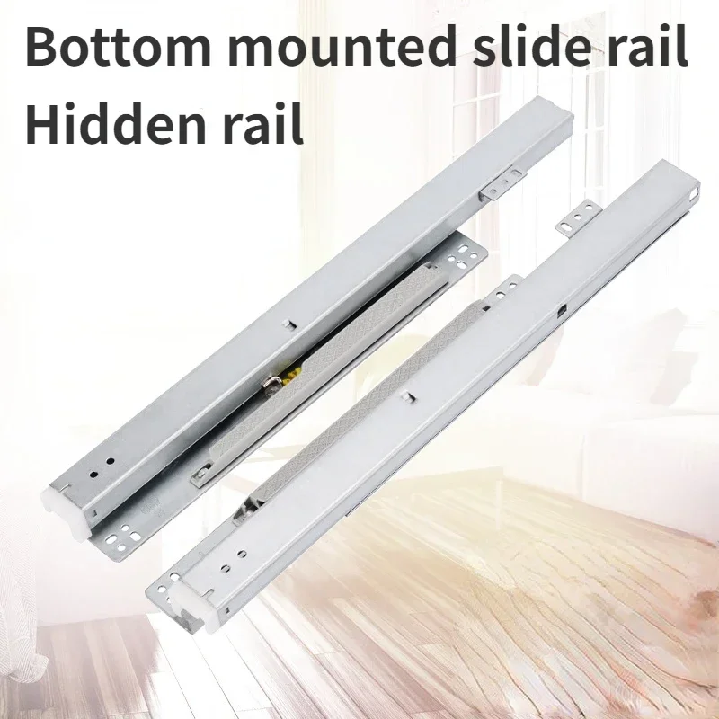 Drawer Slide Pair - زوج واحد من قضبان انزلاق سفلية