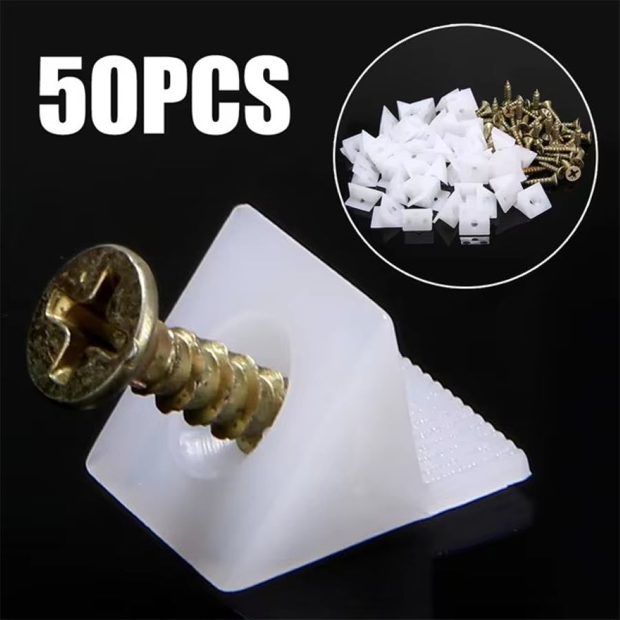 Furniture Hardware Fixing Screws - 50/100 قطعة من أدوات إصلاح وتثبيت