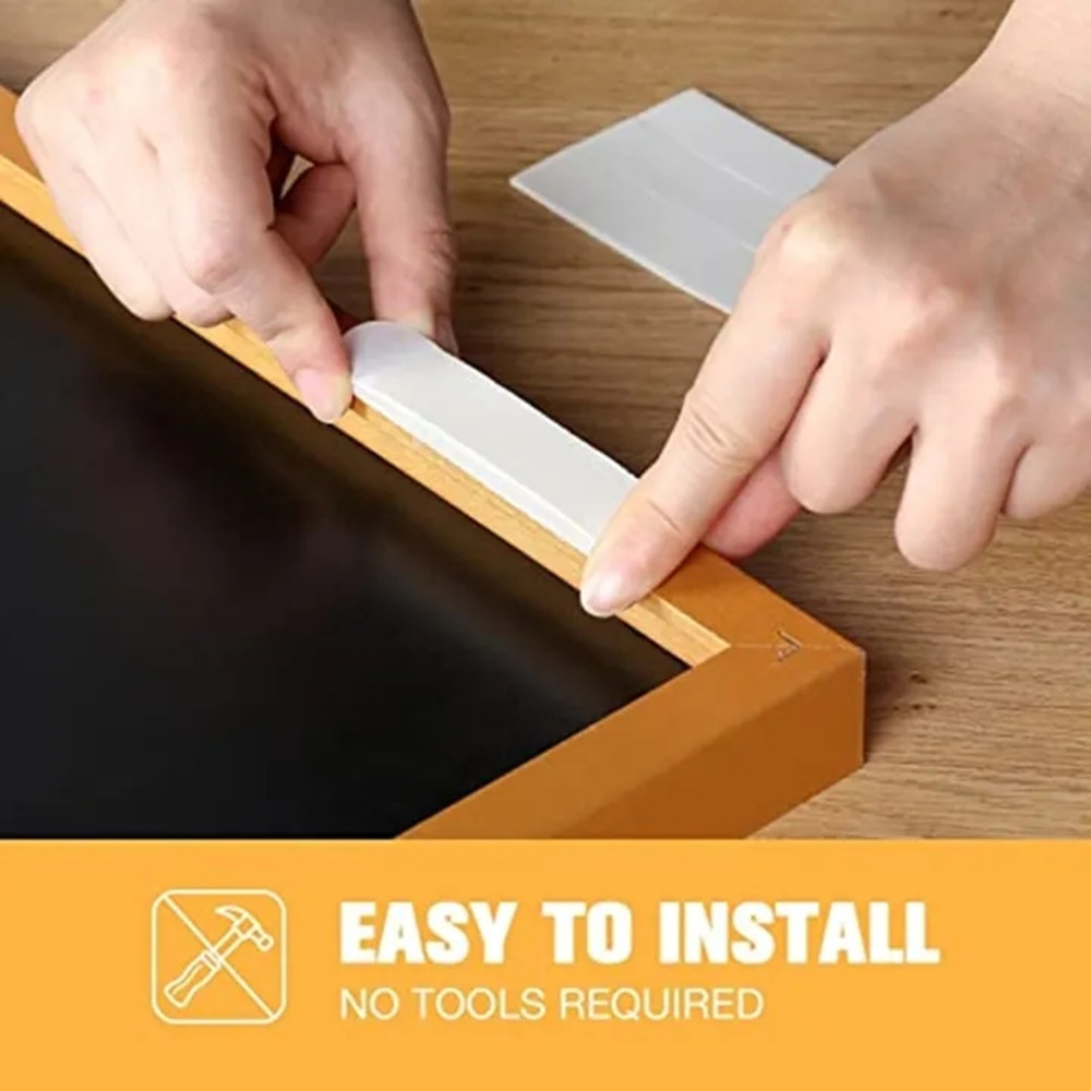 DIY ماجيك الإطار عصا مزدوجة ال - مراجعة Furniture Hook Hardware وسعره