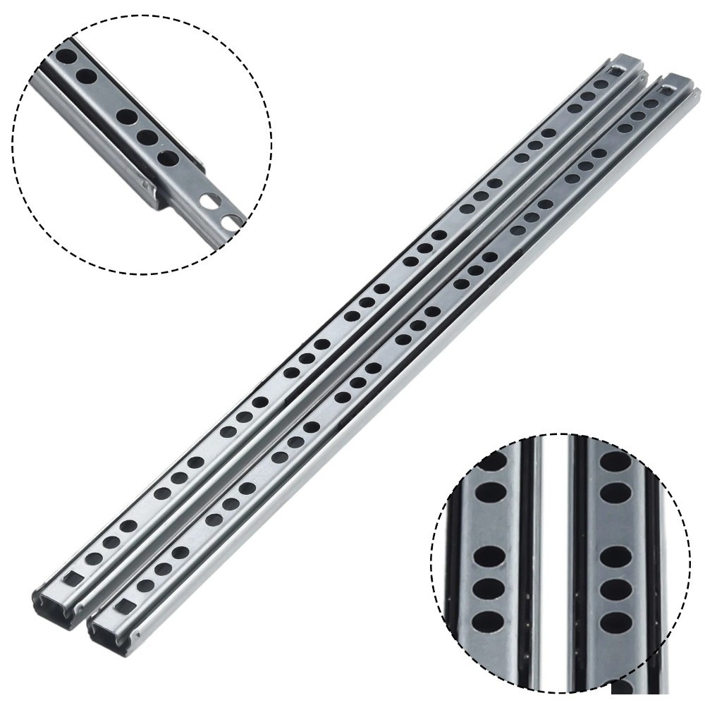 قطعتان من ملحقات أدراج انزلاقي - مراجعة Drawer Slide Pair وسعره