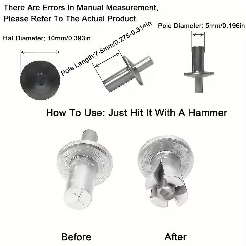 مسامير ألومنيوم مستديرة الرأس  - مراجعة Furniture Hardware Fixing Screws وسعره