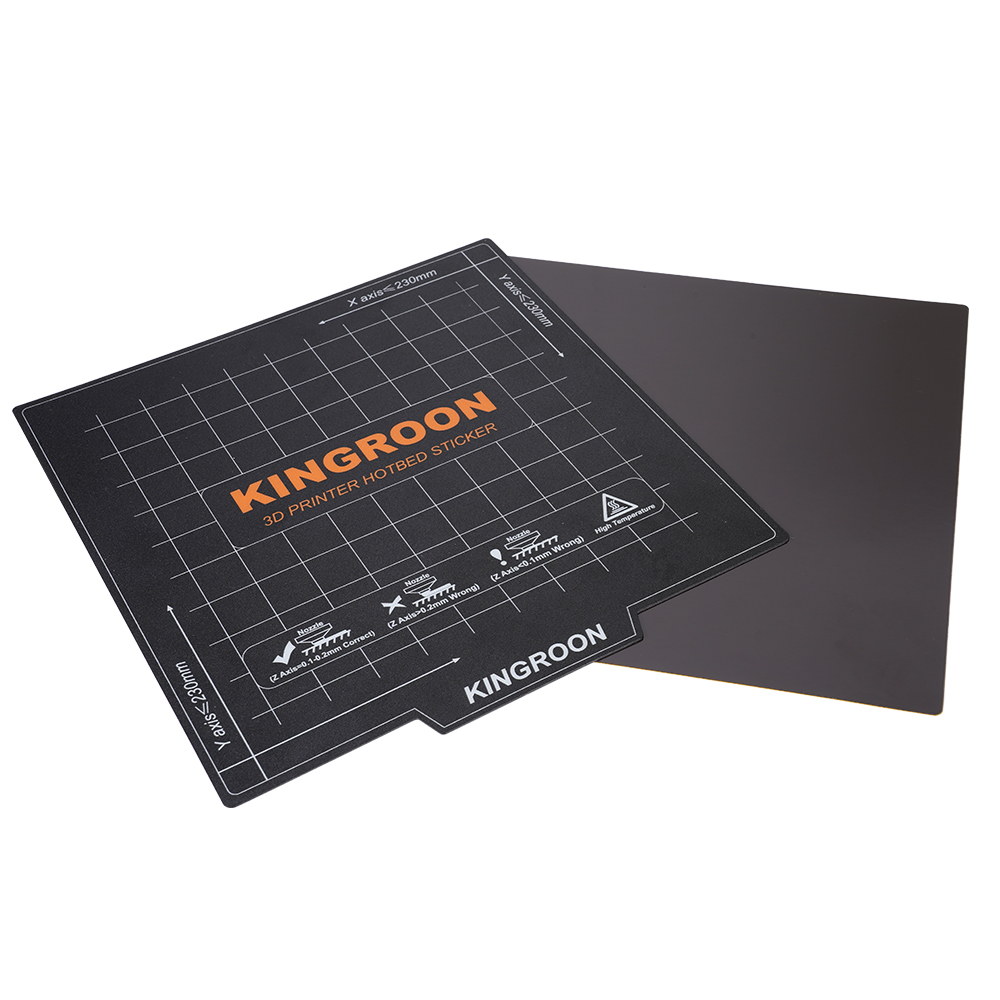 KINGROON مرنة المغناطيسي Heatb - مراجعة Creality Printer K1 وسعره