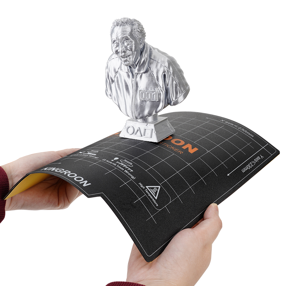 KINGROON مرنة المغناطيسي Heatb - مراجعة Creality Printer K1 وسعره