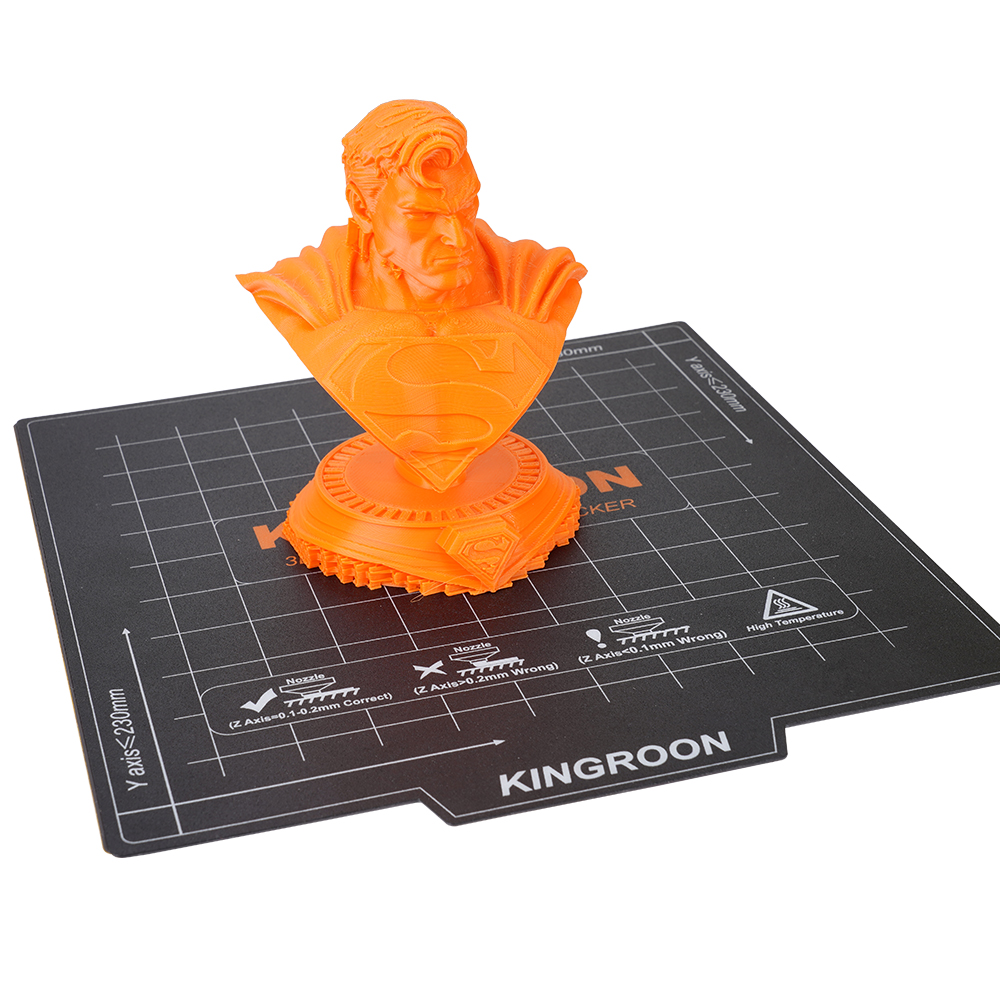 KINGROON مرنة المغناطيسي Heatb - مراجعة Creality Printer K1 وسعره