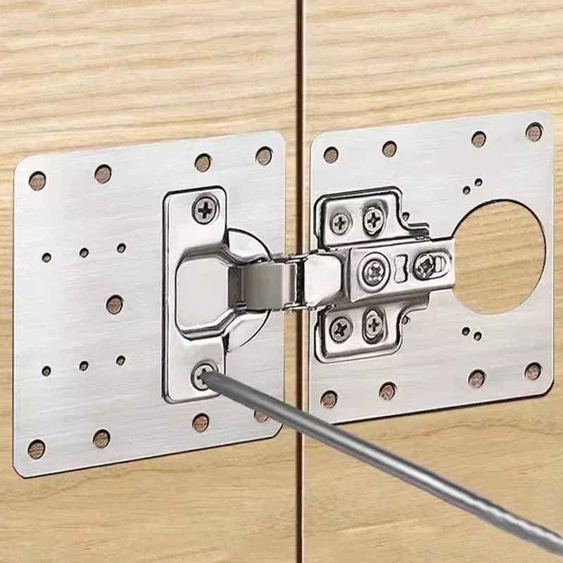 طقم لوحة إصلاح مفصلات الخزائن  - مراجعة Furniture Hardware Fixing Screws وسعره