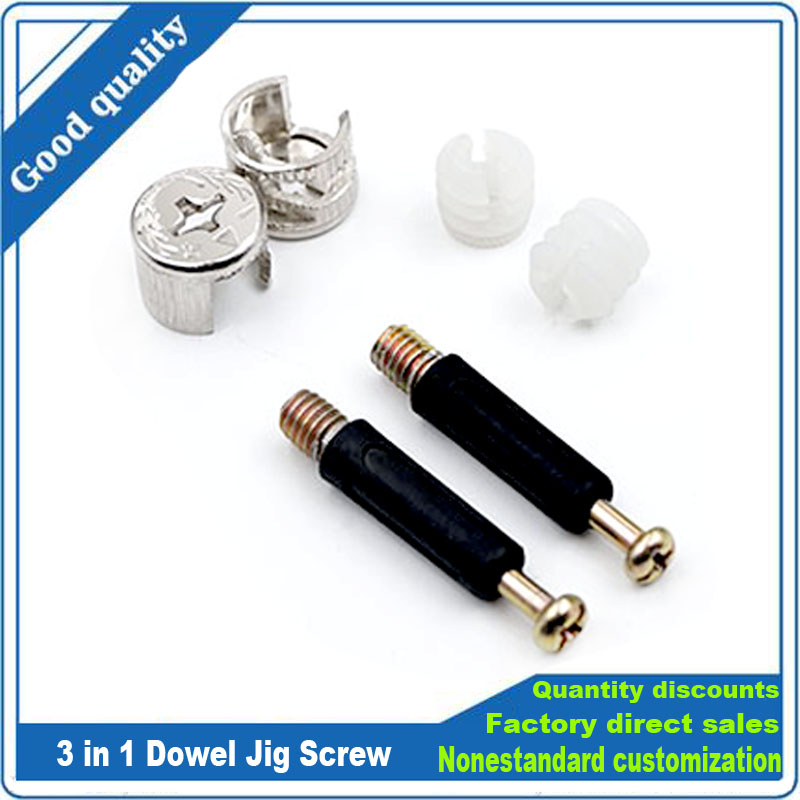 طقم توصيل الأثاث 3 في 1: مسامي - مراجعة Furniture Hardware Nut وسعره