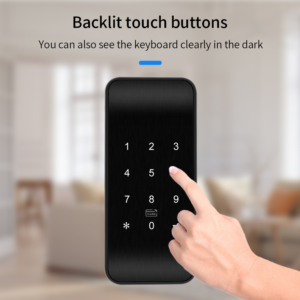 TTLOCK 13.56Mhz بصمة قفل للدرج - مراجعة Furniture Home Hardware وسعره