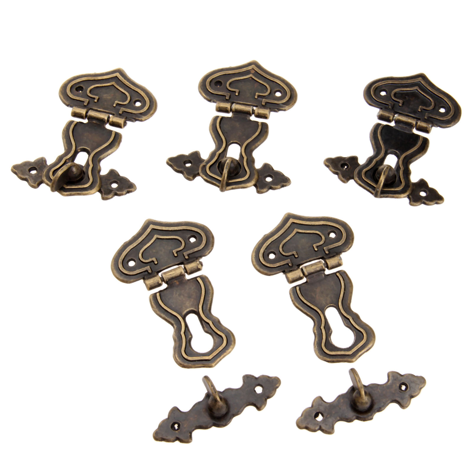 5 قطعة 63x47 مللي متر قفل معدن - مراجعة Furniture Hook Hardware وسعره