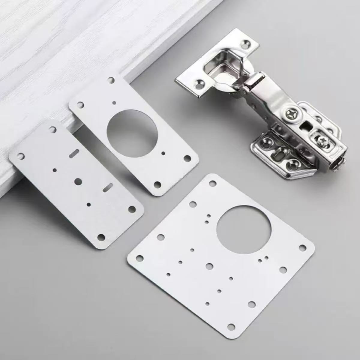 لوحة إصلاح المفصلات، لوحة تثبي - مراجعة Furniture Hardware Fixing Screws وسعره