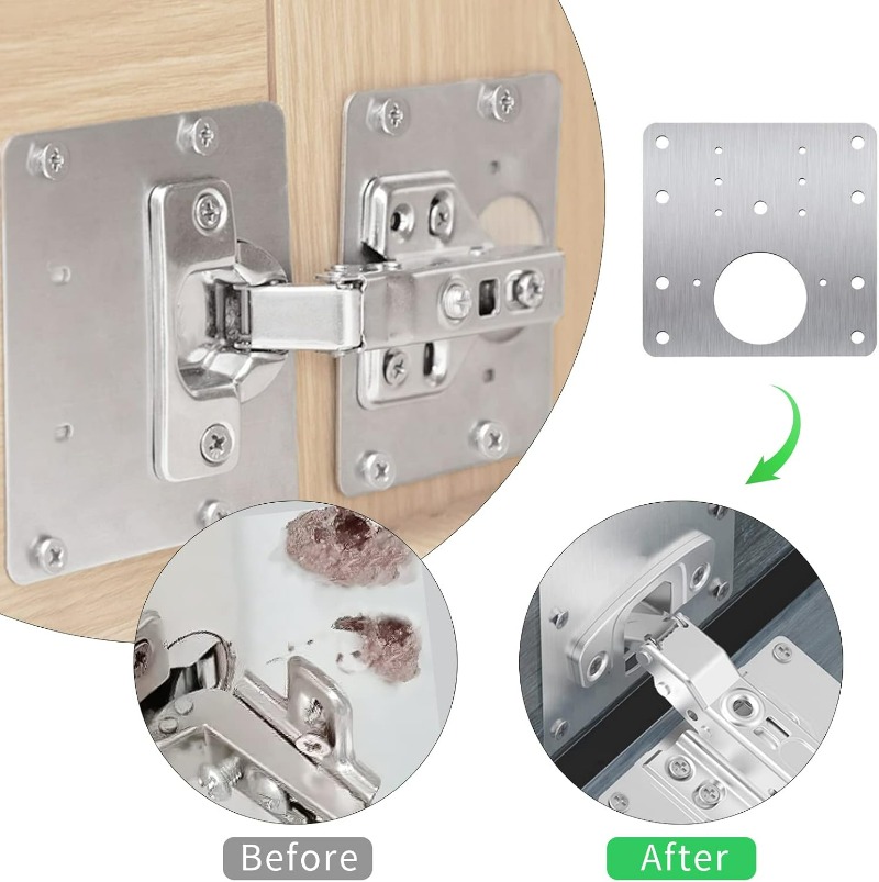 لوحة إصلاح مفصلات أبواب الخزائ - مراجعة Furniture Hardware Fixing Screws وسعره