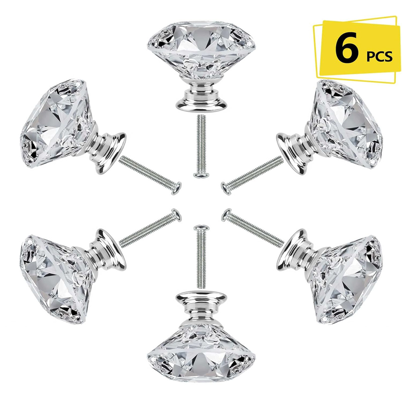 6 قطع مقابض خزائن مع براغي، مق - مراجعة Furniture Hardware Nut وسعره