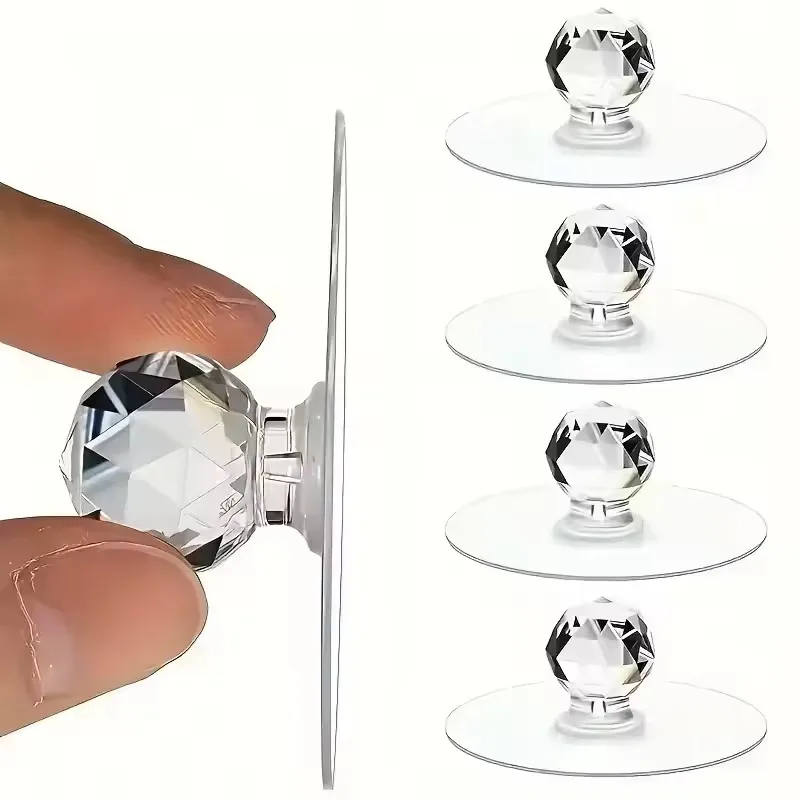 20 قطعة مقابض أبواب شفافة كريس - مراجعة Furniture Hook Hardware وسعره