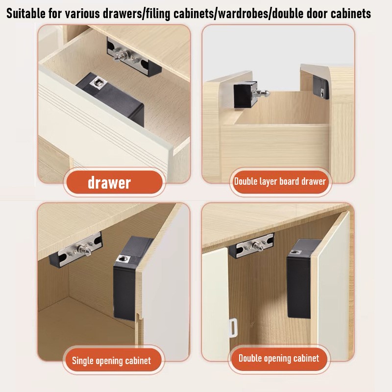 Tuya قفل باب الخزانة الذكي بدو - مراجعة Furniture Home Hardware وسعره
