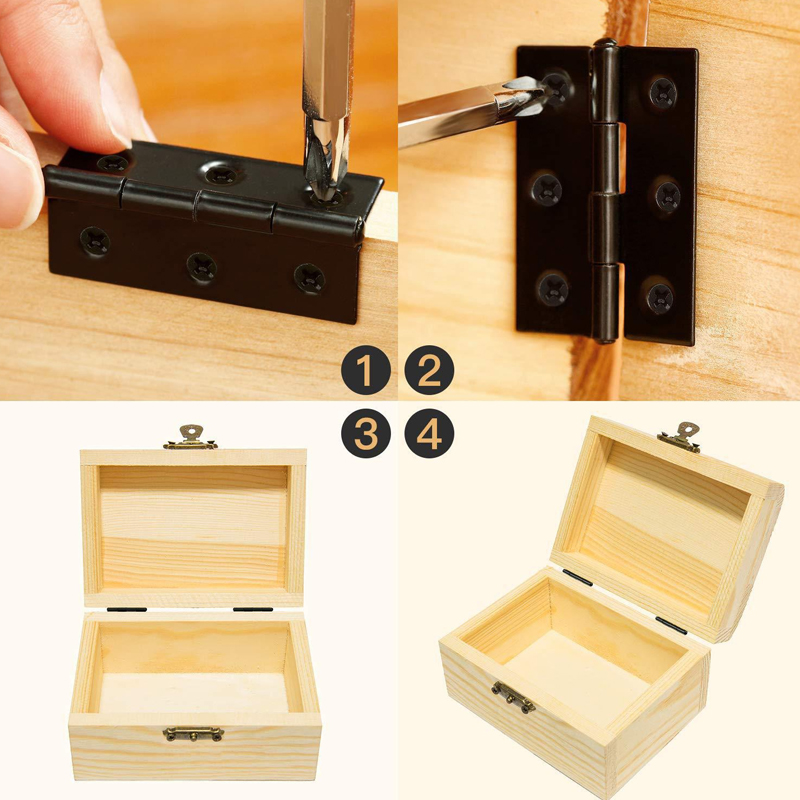 WV مفصلات الأبواب السوداء الفو - مراجعة Furniture Hardware Fixing Screws وسعره
