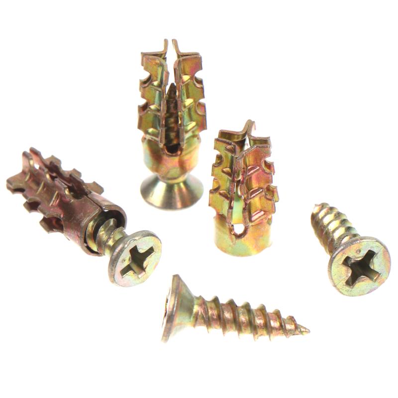 # 30/50/100 قطعة براغي تمدد قص - مراجعة Furniture Hardware Fixing Screws وسعره