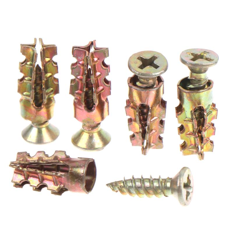 # 30/50/100 قطعة براغي تمدد قص - مراجعة Furniture Hardware Fixing Screws وسعره