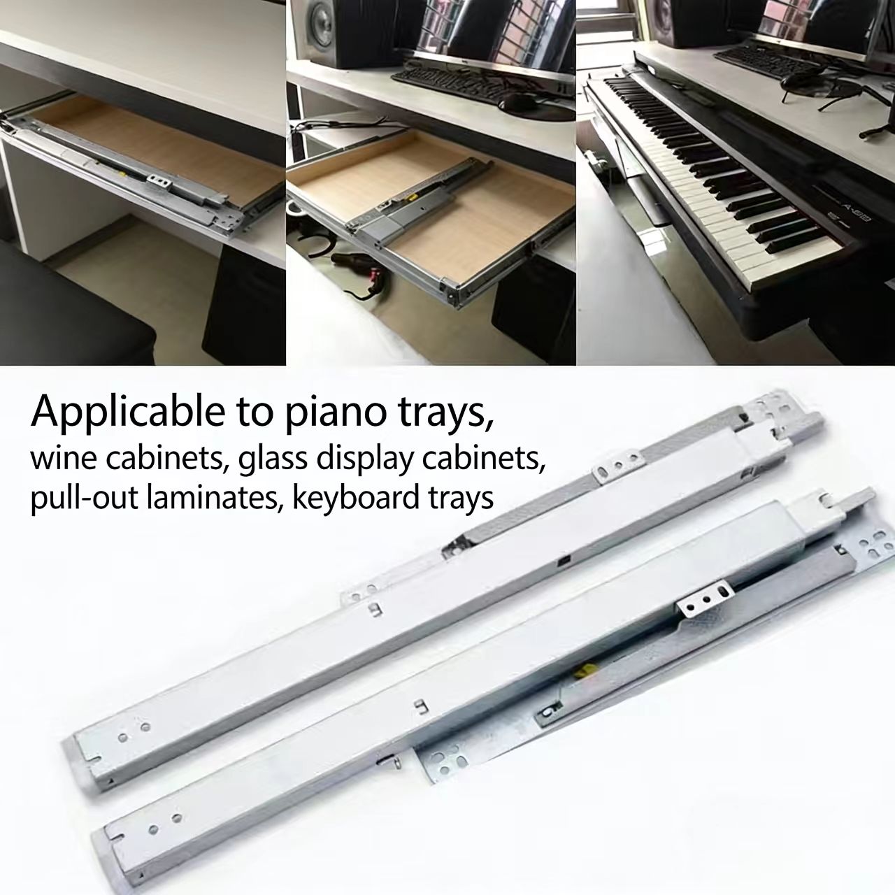 زوج واحد من قضبان انزلاق سفلية - مراجعة Drawer Slide Pair وسعره
